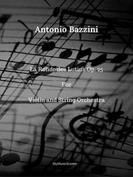 Scherzo fantastique, Op.25 Orchestra sheet music cover Thumbnail